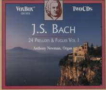 Johann Sebastian Bach (1685-1750): Präludien &amp; Fugen Vol.1, 2 CDs