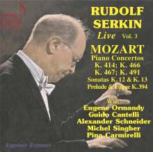 Rudolf Serkin Live Vol.3, 2 CDs