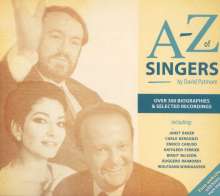 A-Z of Singers (4 CDs &amp; Buch), 4 CDs