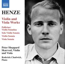 Hans Werner Henze (1926-2012): Violinsonate, CD