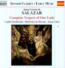 Juan Garcia de Salazar (1639-1710): Complete Vespers of Our Lady, CD