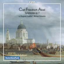 Carl Friedrich Abel (1723-1787): Symphonien op.7 Nr.1-6, CD