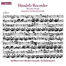 Georg Friedrich Händel (1685-1759): Sonaten für Blockflöte &amp; Bc, CD