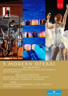 3 Modern Operas (Salzburger Festspiele), 4 DVDs
