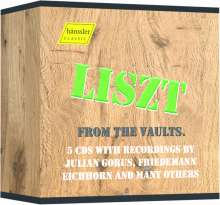 Franz Liszt (1811-1886): Werke für Violine &amp; Klavier &amp; Klavierwerke (Komplett-Set exklusiv für jpc), 6 CDs