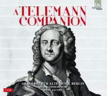 Georg Philipp Telemann (1681-1767): A Telemann Companion (Akademie für Alte Musik Berlin), 7 CDs