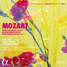 Wolfgang Amadeus Mozart (1756-1791): Violinkonzert Nr. 3 G-Dur KV 216, CD