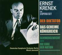 Ernst Krenek (1900-1991): 3 Kurzopern, 2 CDs