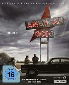 American Gods Staffel 1 (Blu-ray), 3 Blu-ray Discs