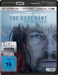 The Revenant - Der Rückkehrer (Ultra HD Blu-ray &amp; Blu-ray), 1 Ultra HD Blu-ray und 1 Blu-ray Disc