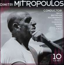 Dimitri Mitropoulos - Conductor, 10 CDs