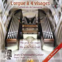Jean-Christophe Geiser - L'orgue a 4 visages, CD