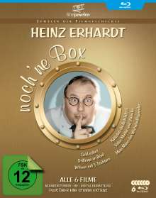 Heinz Erhardt - noch 'ne Box (Blu-ray), 6 Blu-ray Discs