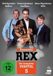 Kommissar Rex Staffel 5, 3 DVDs