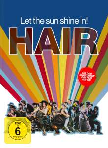 Hair (Blu-ray &amp; DVD im Mediabook), 1 Blu-ray Disc, 1 DVD und 1 CD