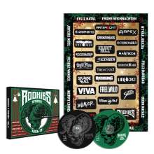 Rookies &amp; Friends Sampler Vol.3 (XMAS Edition 21), 2 CDs und 1 Merchandise