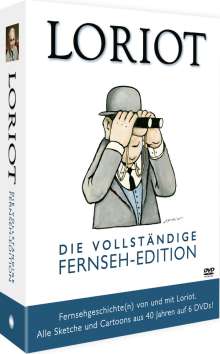 Loriot: Die vollständige Fernseh-Edition, 6 DVDs
