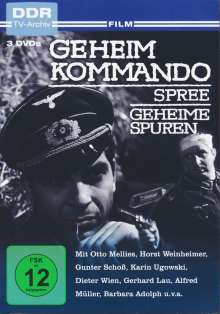 Geheimkommando Spree / Geheime Spuren, 3 DVDs
