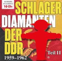 Schlager-Diamanten der DDR Teil II: 1959 - 1962, 10 CDs
