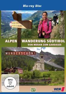 Wandern über die Alpen 2 - Südtirol: Von Meran zum Gardasee (Blu-ray), Blu-ray Disc