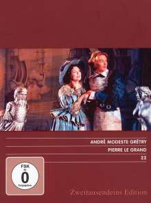 Andre Modeste Gretry (1741-1813): La Jeunesse de Pierre Le Grand, DVD