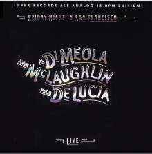 Paco de Lucia, Al Di Meola &amp; John McLaughlin: Friday Night In San Francisco (180g) (45RPM), 2 LPs