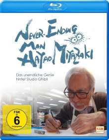 Never Ending Man: Hayao Miyazaki - Das unendliche Genie hinter Studio Ghibli (Blu-ray), Blu-ray Disc