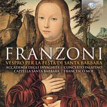 Amante Franzoni (Fl. 1605-1630): Vespro per la Festa di Santa Barbara, CD