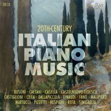 20th Century Italian Piano Music, 20 CDs