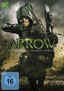 Arrow Staffel 6, 5 DVDs