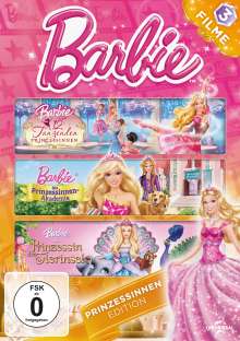 Barbie: Prinzessinnen Edition, 3 DVDs