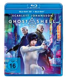 Ghost in the Shell (2017) (3D &amp; 2D Blu-ray), 2 Blu-ray Discs