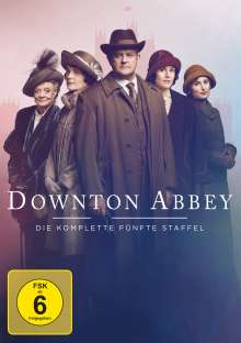Downton Abbey Staffel 5 (neues Artwork), 4 DVDs