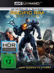 Pacific Rim: Uprising (Ultra HD Blu-ray &amp; Blu-ray), 1 Ultra HD Blu-ray und 1 Blu-ray Disc