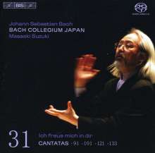 Johann Sebastian Bach (1685-1750): Kantaten Vol.31 (BIS-Edition), Super Audio CD