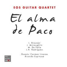 Eos Guitar Quartet - El Alma de Paco (A Tribute to Paco de Lucia), CD