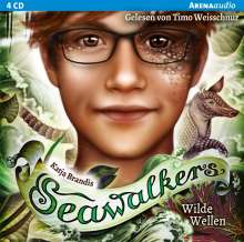 Seawalkers-Wilde Wellen Bd.3, 4 CDs