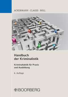 Rolf Ackermann: Handbuch der Kriminalistik, Buch