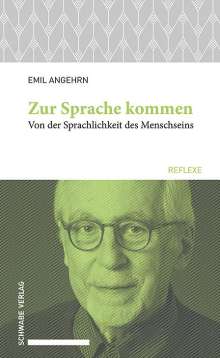 Emil Angehrn: Zur Sprache kommen, Buch