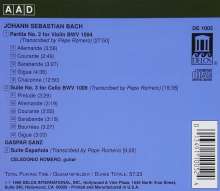 Johann Sebastian Bach (1685-1750): Partita BWV 1004 für Gitarre, CD