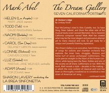Mark Abel (geb. 1948): The Dream Gallery - Seven California Portraits, CD