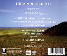 Mark Abel (geb. 1948): Liederzyklen "Terrain of the Heart", CD