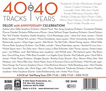 40 Tracks for 40 Years - Delos' 40th Anniversary Celebration, 3 CDs