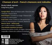 Nicole Cabell - Chanson d'avril, CD