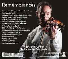 Piet Koornhof &amp; Truida van der Walt - Remembrances, CD