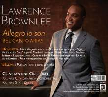 Lawrence Brownlee - Allegro io son, CD