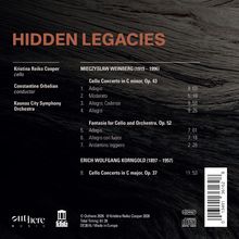 "HIDDEN LEGACIES" ist der Titel. Werke von Weinberg und Korngold. Interpreten sind Kristina Reiko Cooper und das Kaunas City Symphony Orchestra.
