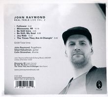 John Raymond: Real Feels Live Vol.2, CD