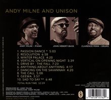 Andy Milne &amp; Unison: The Remission, CD