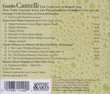 Guido Cantelli - New York Concert vom 15.03.1953, CD
